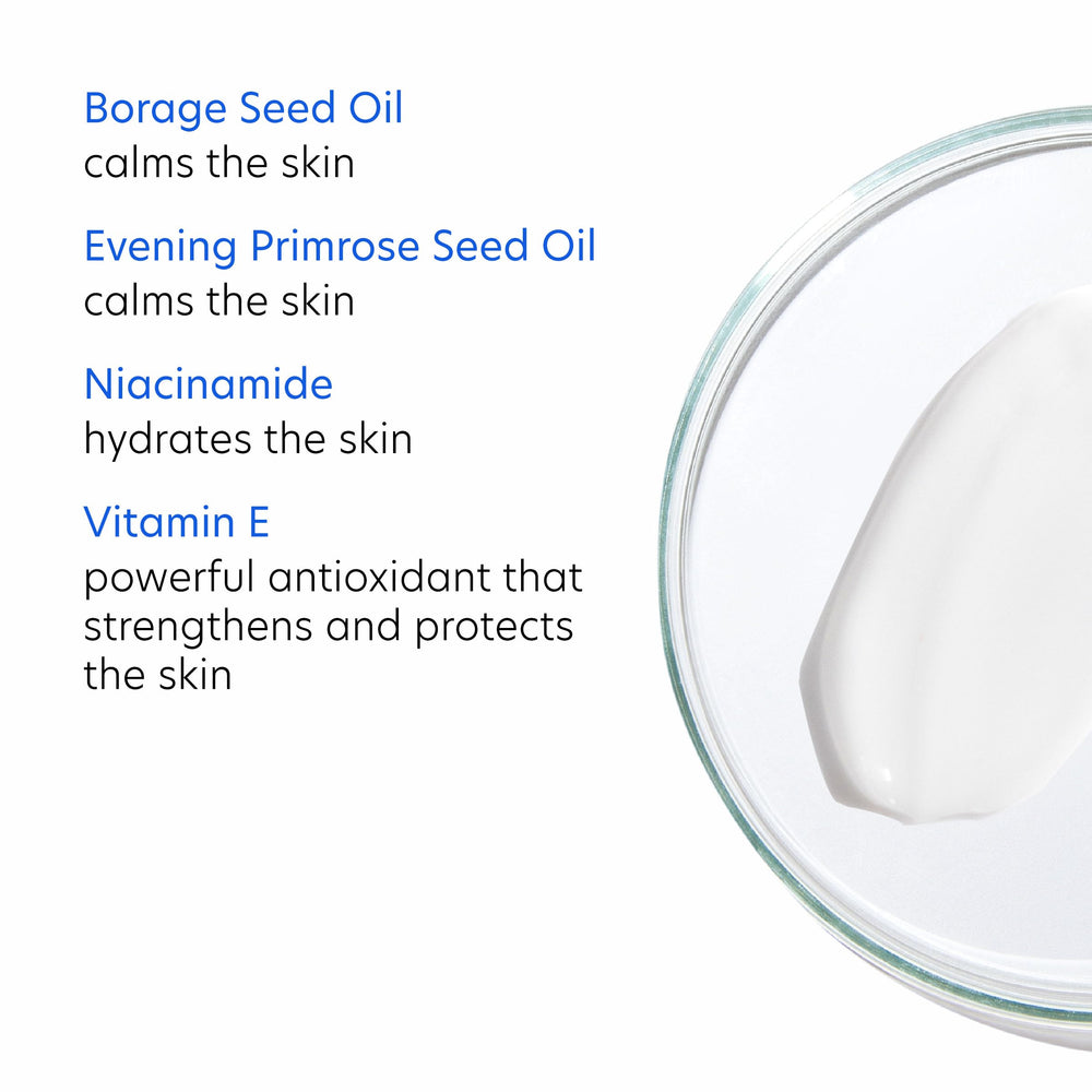 PCA SKIN ReBalance niacinamide formulation highlights calming support for skin.