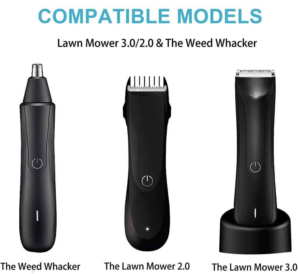 PDAPTMAG replacement charger for Manscaped Lawn Mower 2.0 enables quick recharging at home