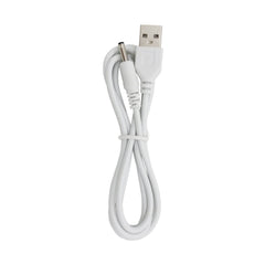 PDEEY USB to DC barrel cable compatible with power banks and car chargers.
