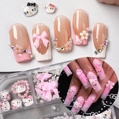 PDFADSK 3D rhinestones nail jewels sparkle for radiant acrylics.