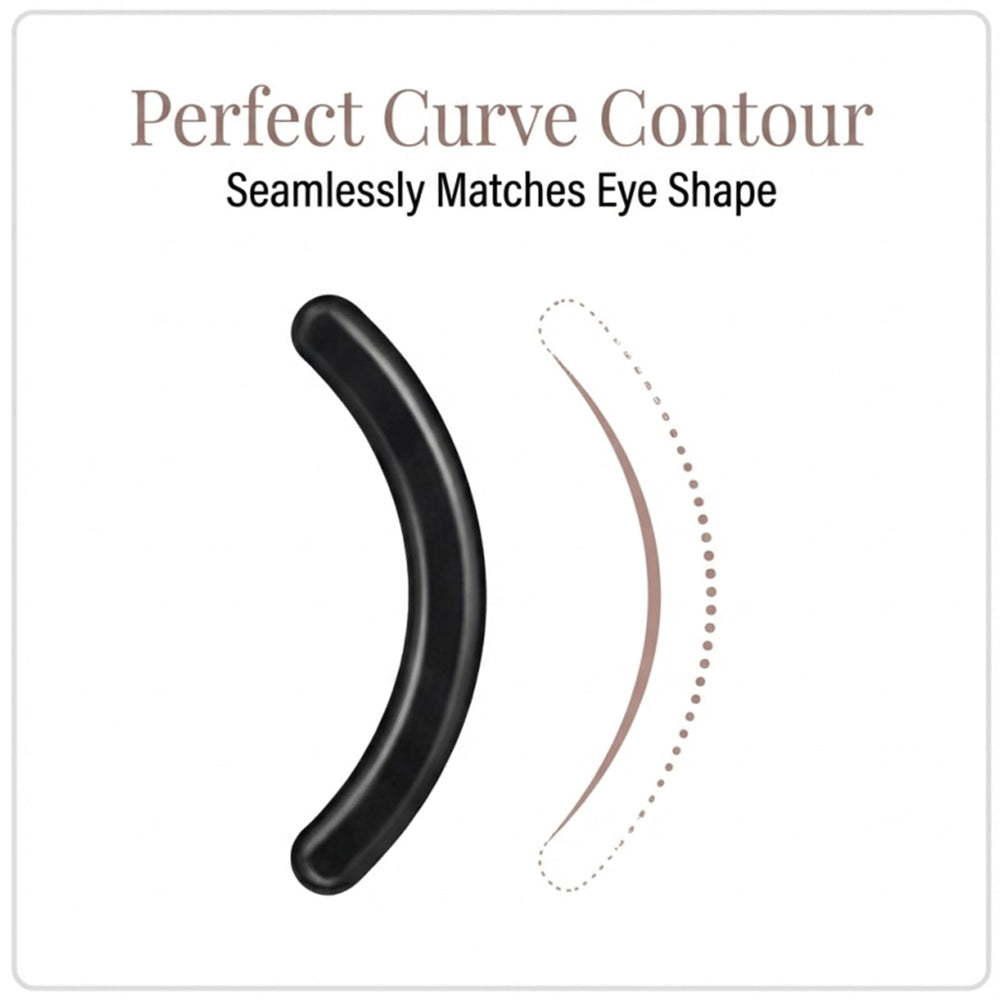 Pdtwq Shiseido silicone refill pads are skin safe for gentle curling.