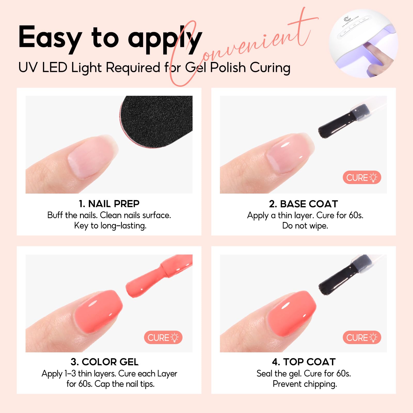 PEACECOLOR base coat improving adhesion and color protection