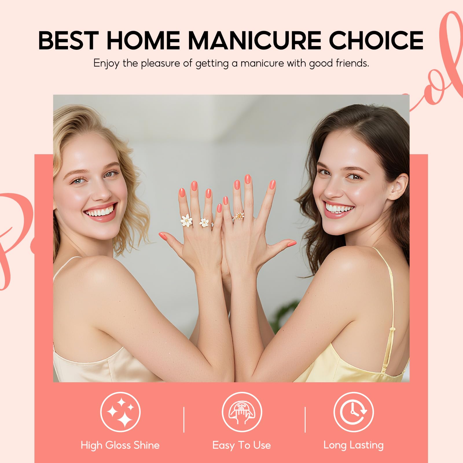 PEACECOLOR gift-ready gel nail kit ideal for nail lovers