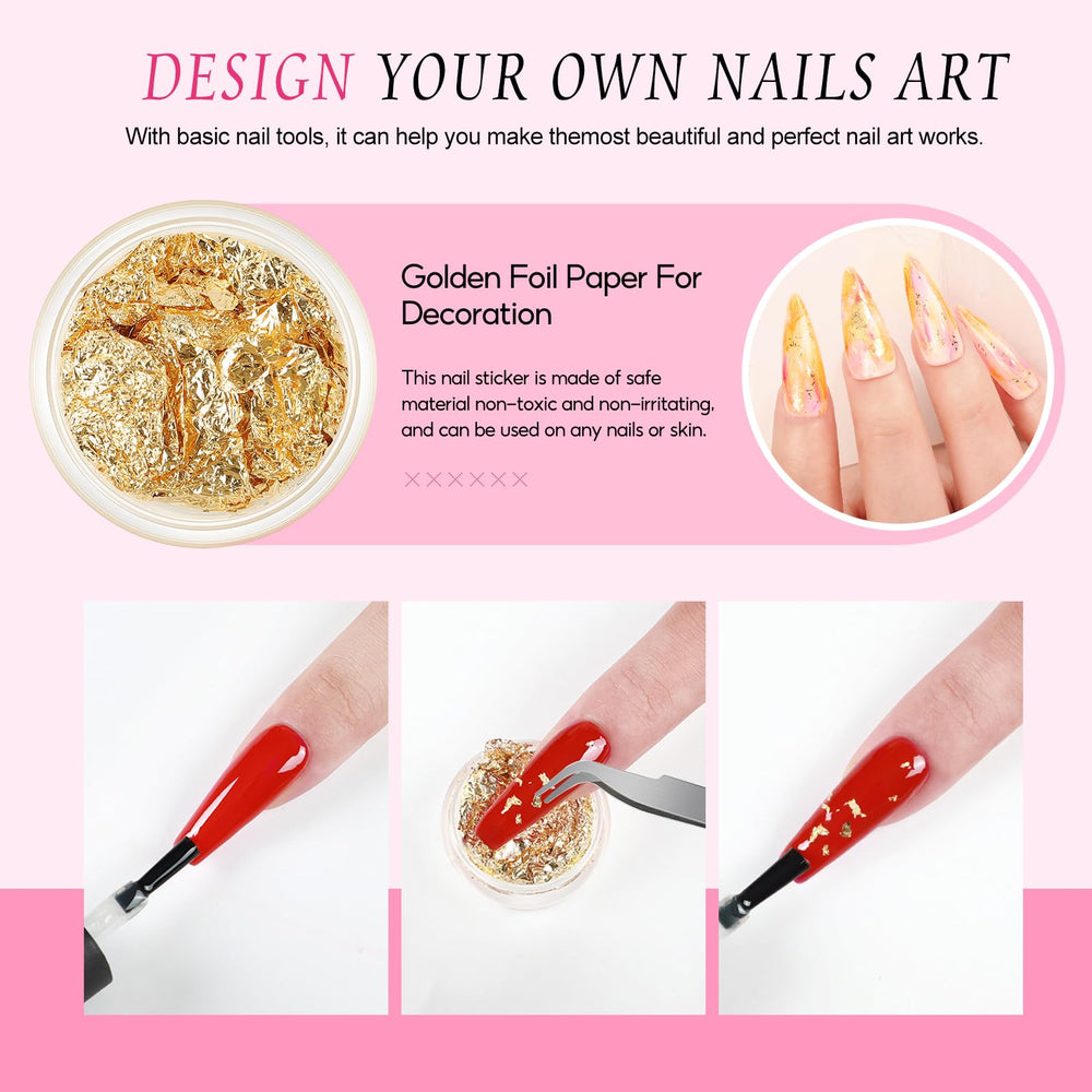 PEACECOLOR tips media 200: 200 tips para manicura completa.