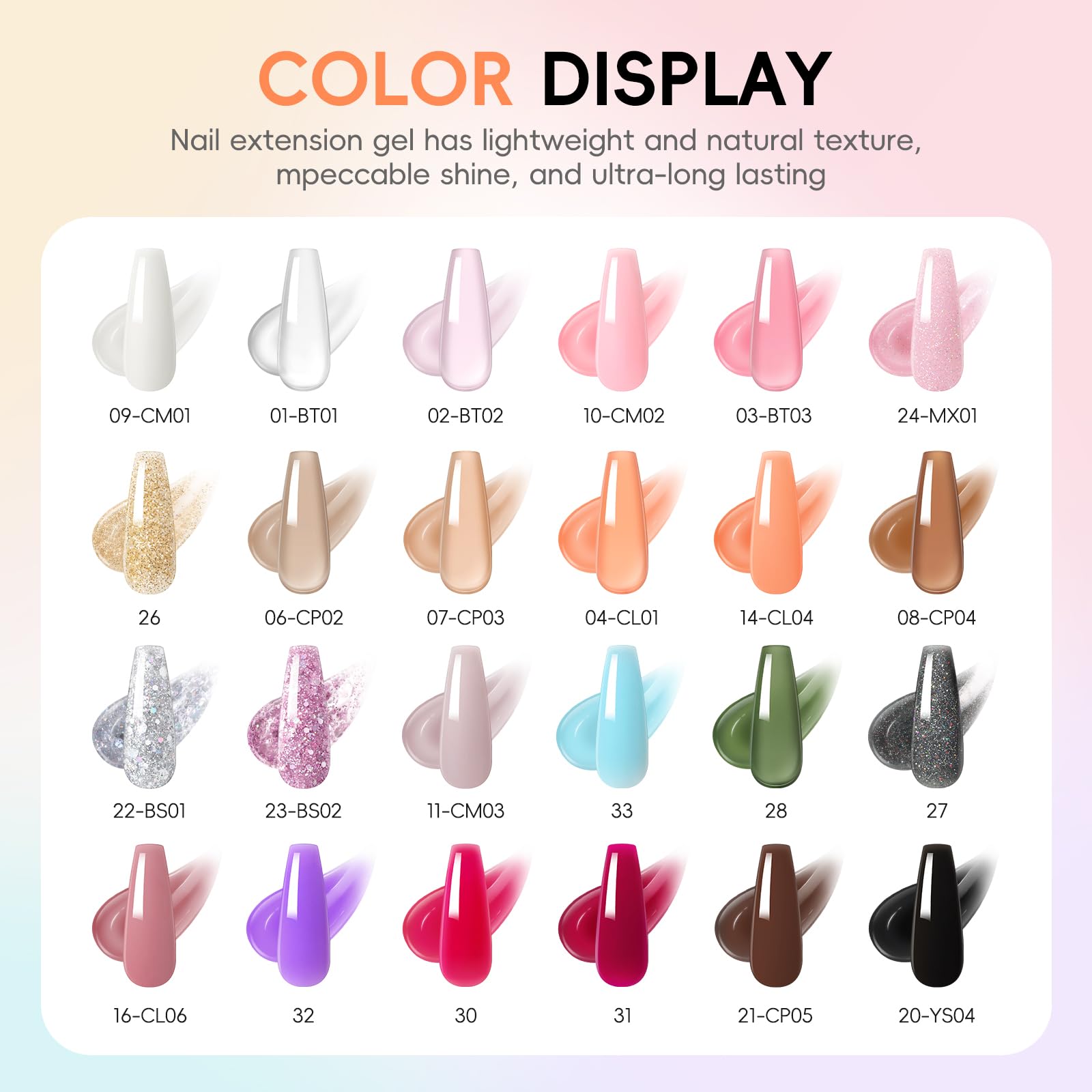 PEACECOLOR glossy and matte top coats for versatile finishes.