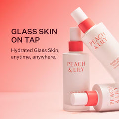 Peach & Lily Glass Skin Veil Mist cucumber extract for soothing hydration.