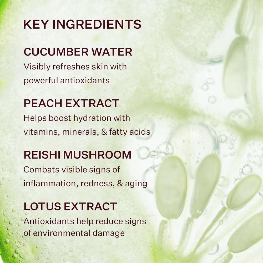 Peach & Lily Glass Skin Veil Mist lotus extract brightening glow.