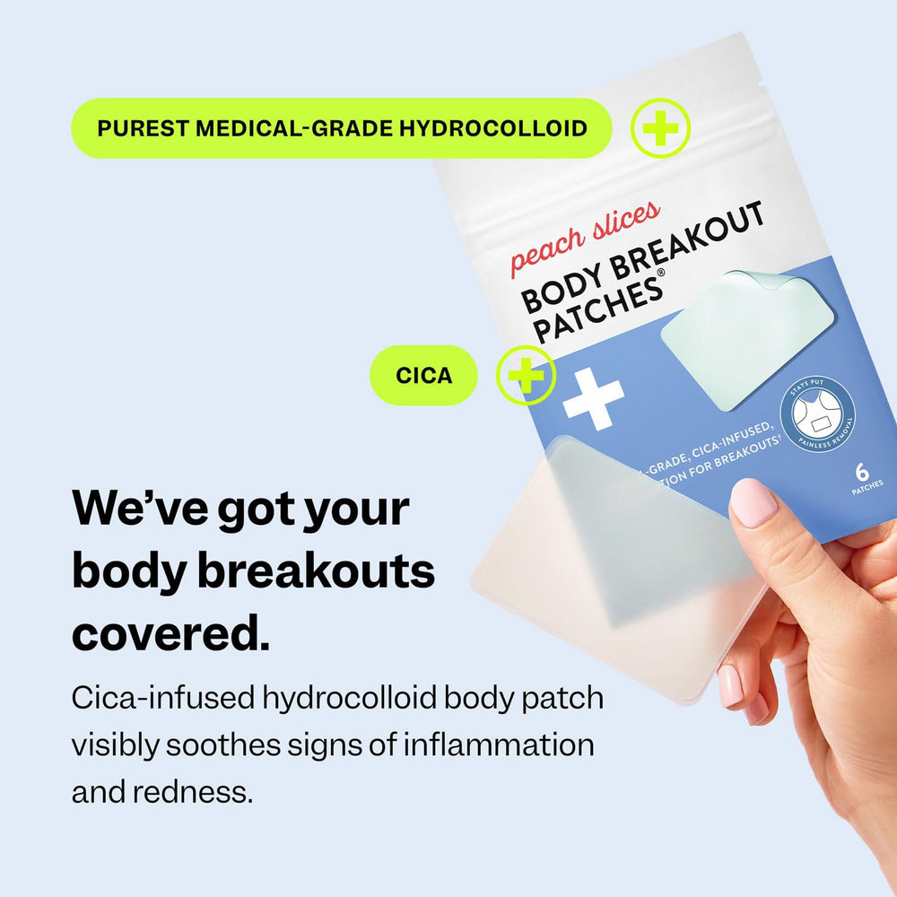 Peach Slices parche hidrocoloide que absorbe impurezas mientras se duerme