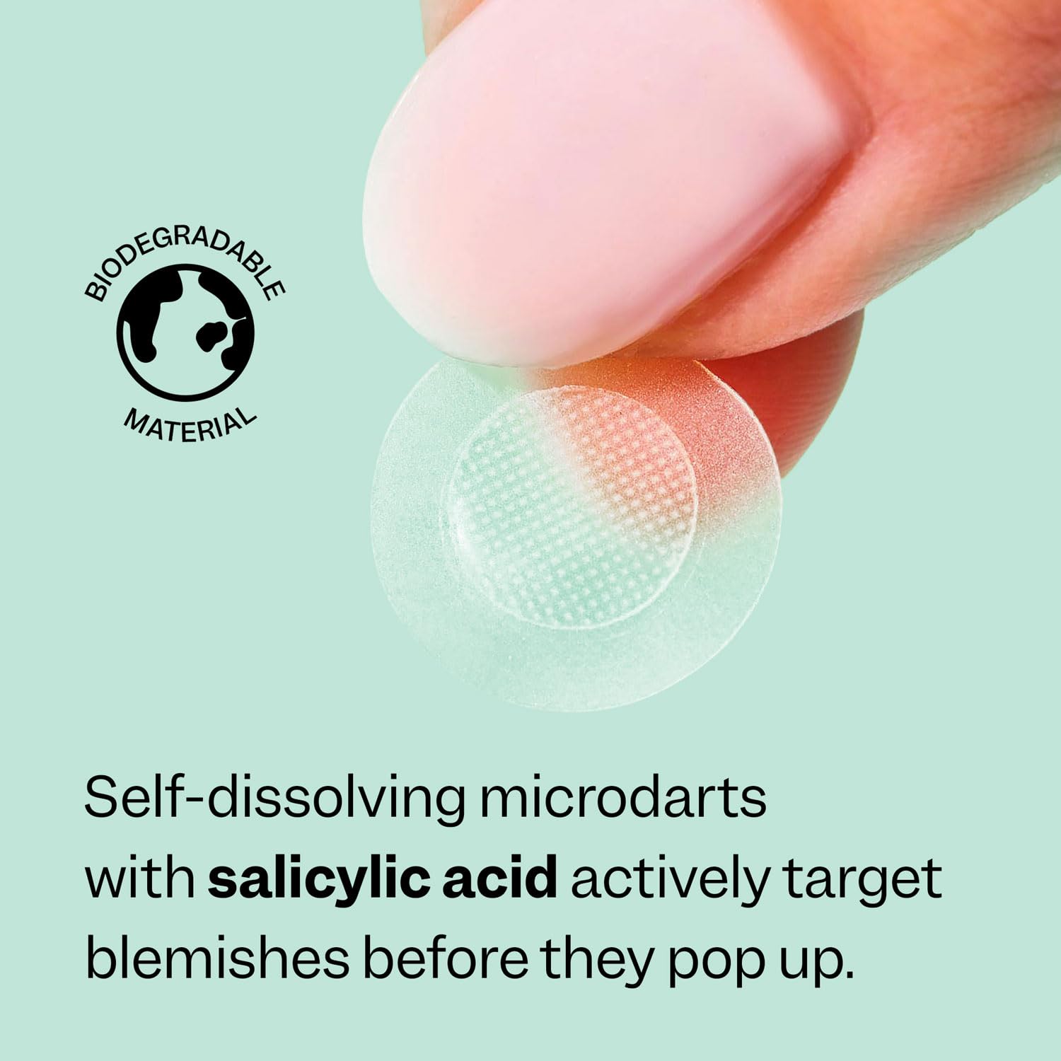 Peach Slices niacinamide and cica soothe and balance skin under a patch.