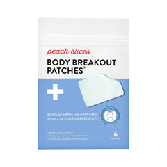 Peach Slices parches para brotes corporales sobredimensionados, uso nocturno seguro y cómodo