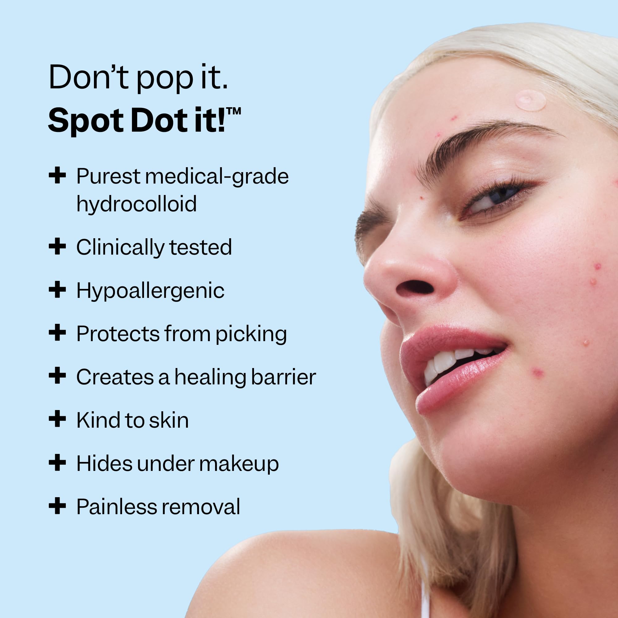 Peach Slices Spot Dots collection showing 7, 10, and 12 mm sizes.