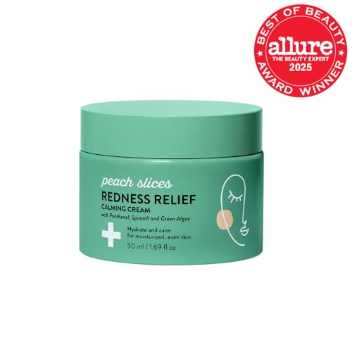 Peach Slices textura crema ligera se absorbe rápido, ideal para piel sensible