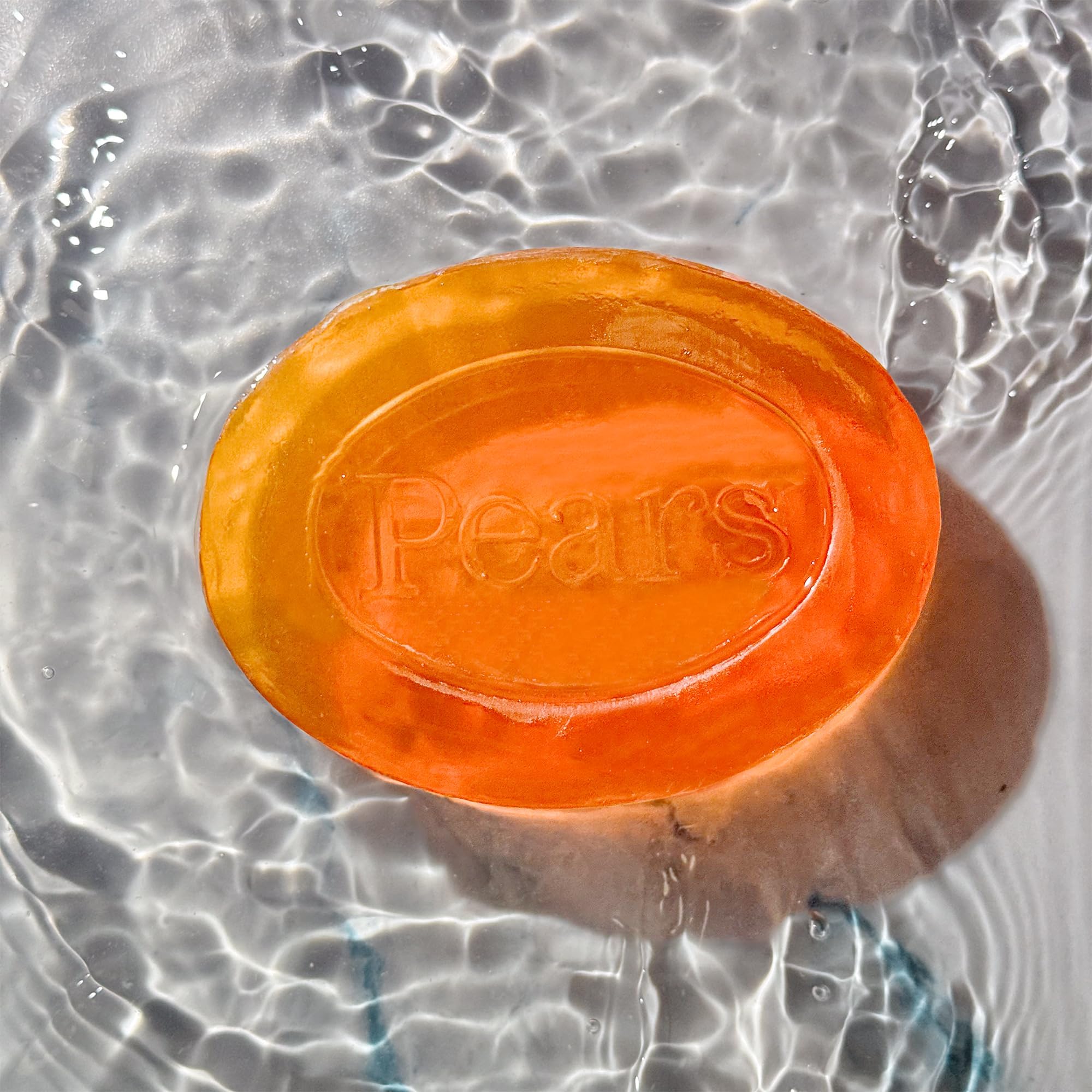Pears 3-pack packaging emphasizes value and convenience.