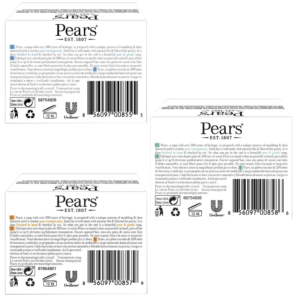 Pears Jabón glicerina verde limón flor: aroma ligero para despertar los sentidos.