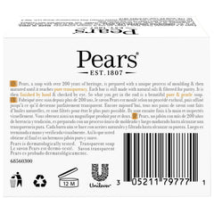Pears soap spicy amber lather with clove and sandalwood aroma.