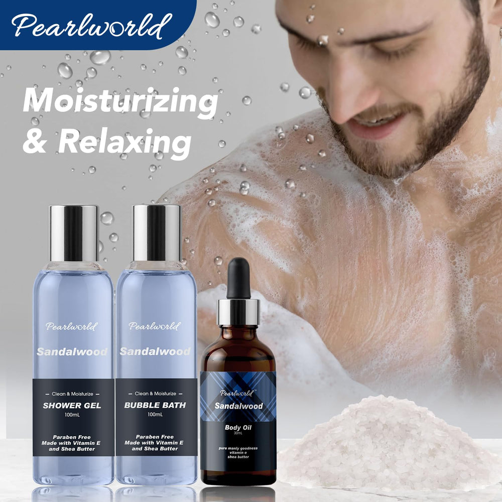 Pearworld body oil for deep moisturization and smooth skin after shower.