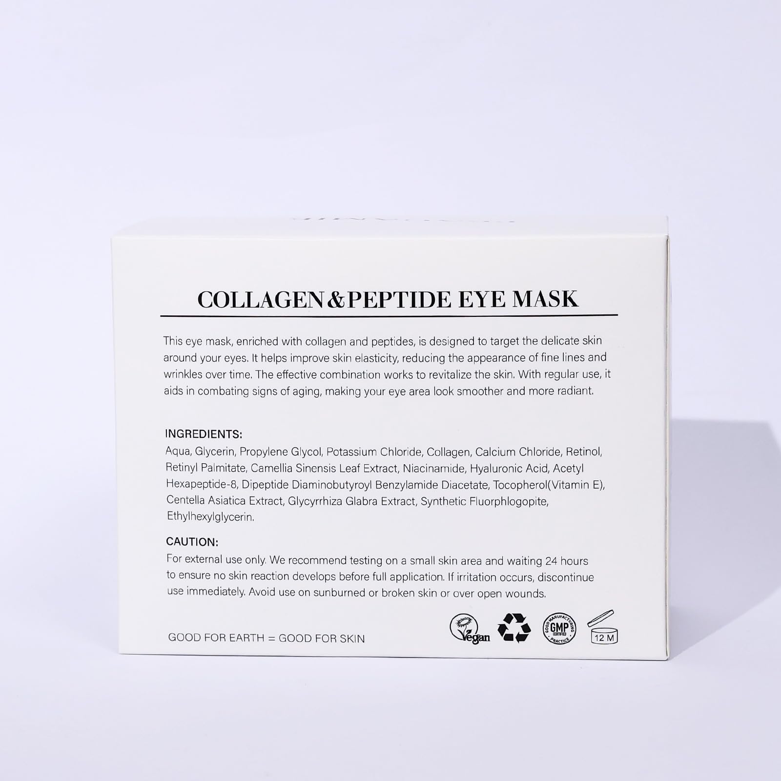 PEAUAMIE cooling and soothing effect helps refresh tired-looking eyes.