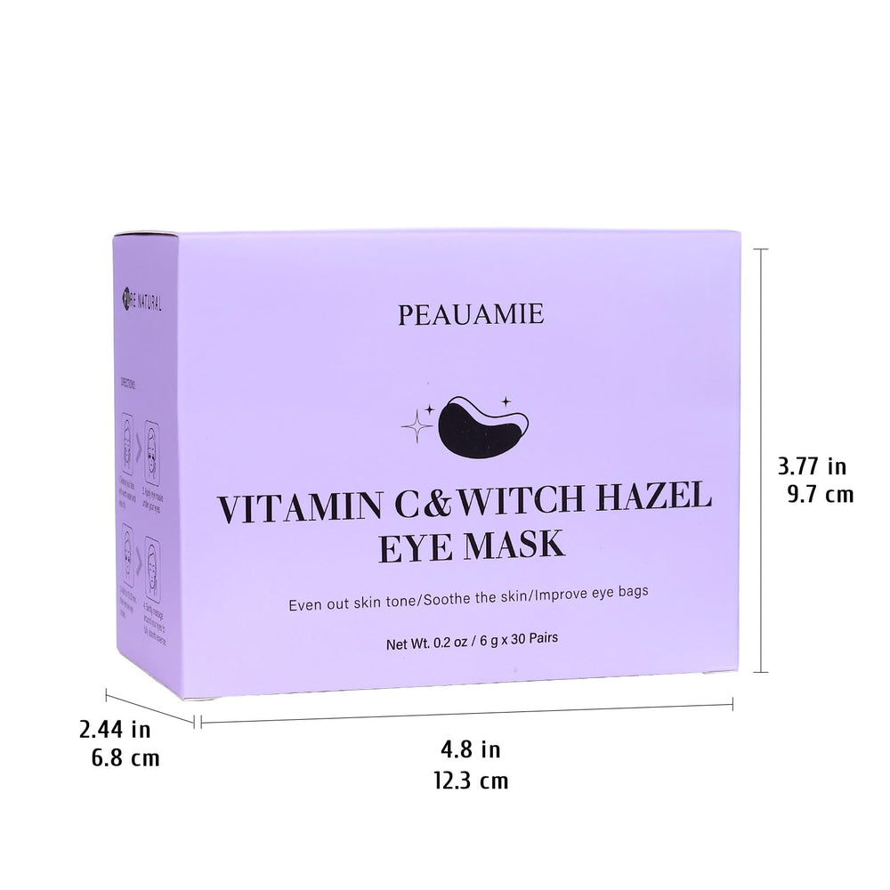 PEAUAMIE eye patches on a retail display for convenience.
