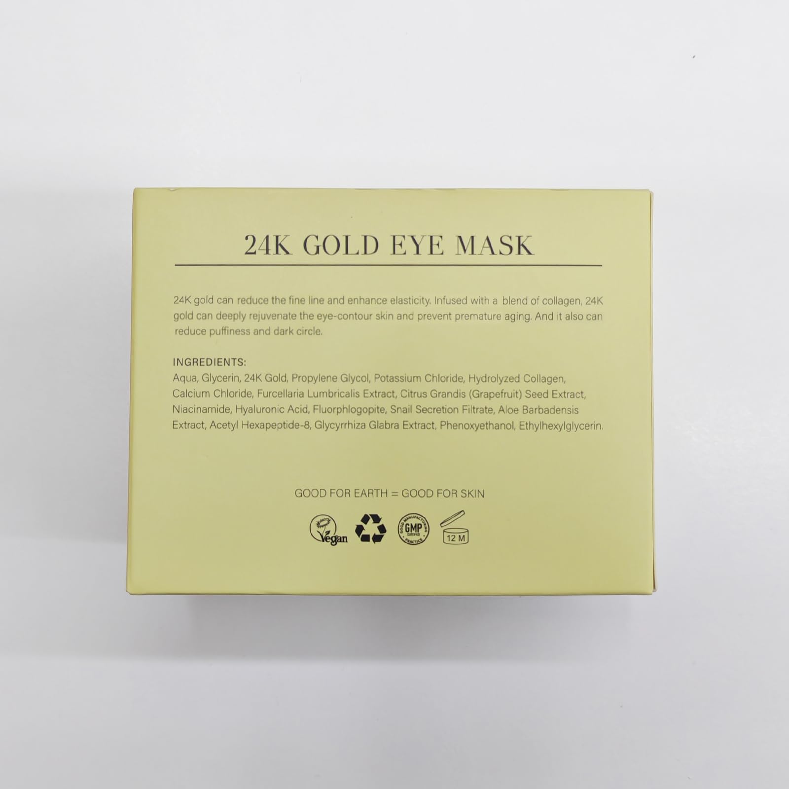 Parche ocular Peauamie apto para hombres y mujeres.