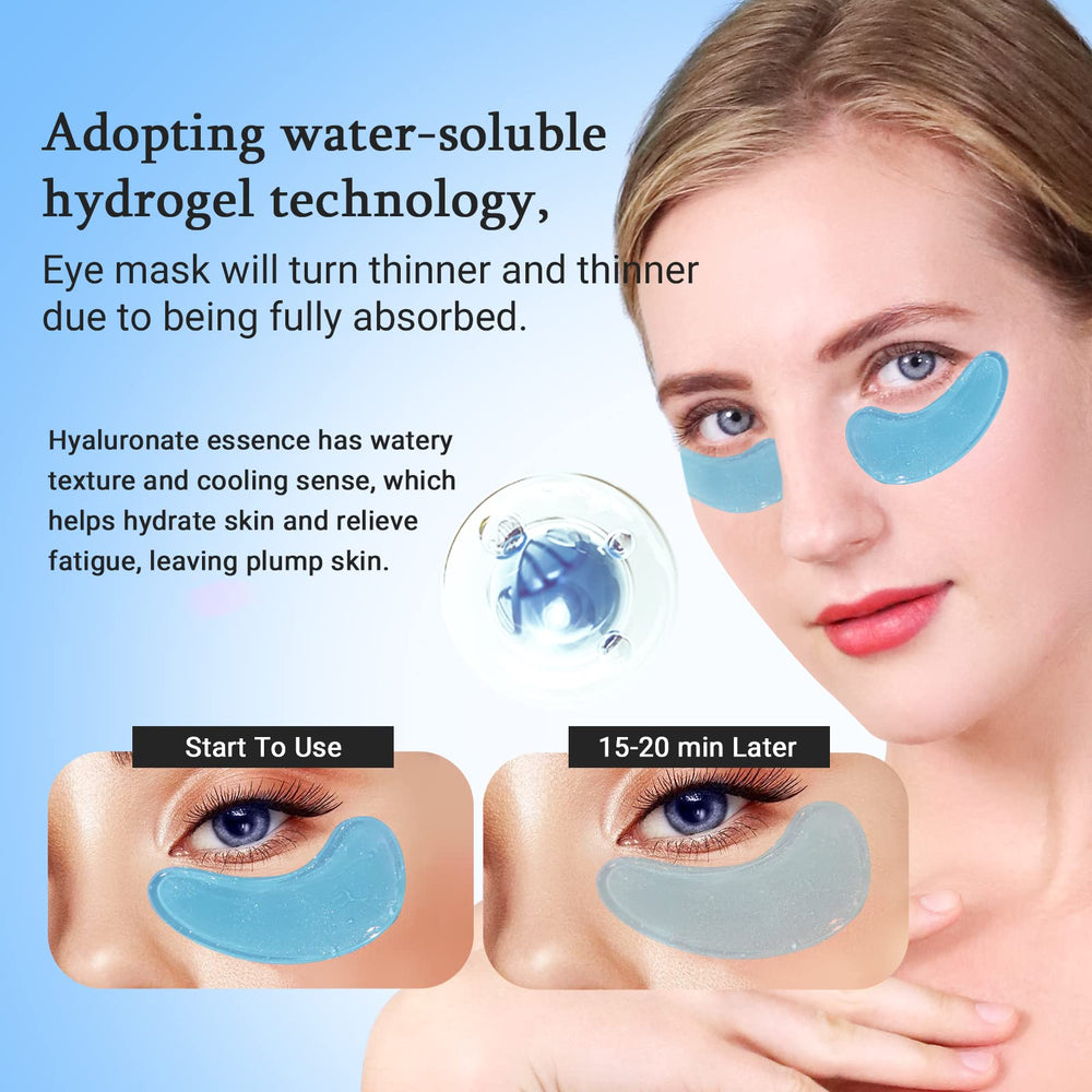Parches ojos con hialuronico, colágeno y aloe para humedad