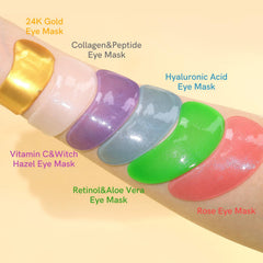 Peauamie retinol aloe vera eye patches offer soothing, revitalizing care