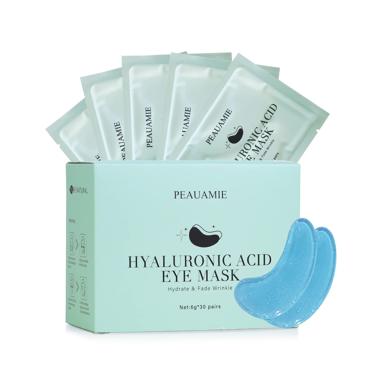Parche ojos PEAUAMIE hidratación profunda con hialuronico