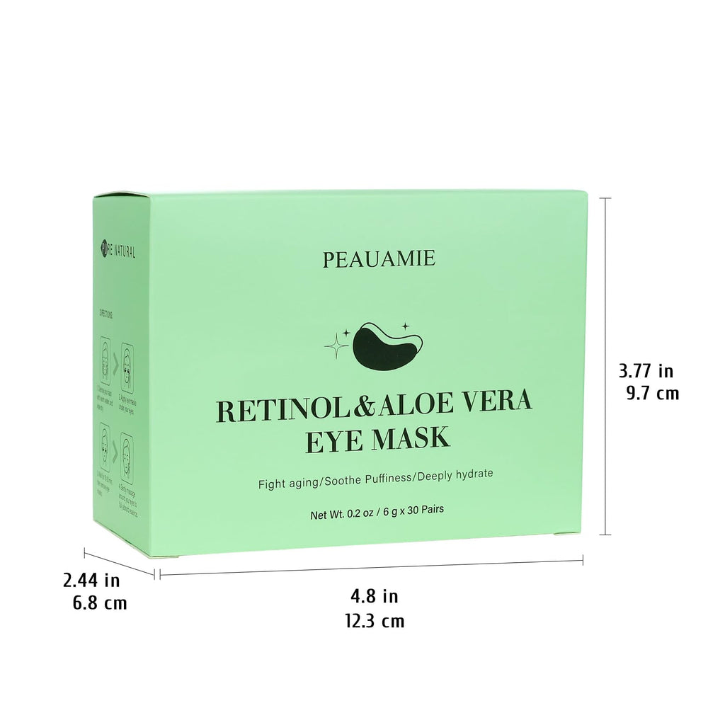 PEAUAMIE eye mask easy to apply and leaves a comfortable after-feel.