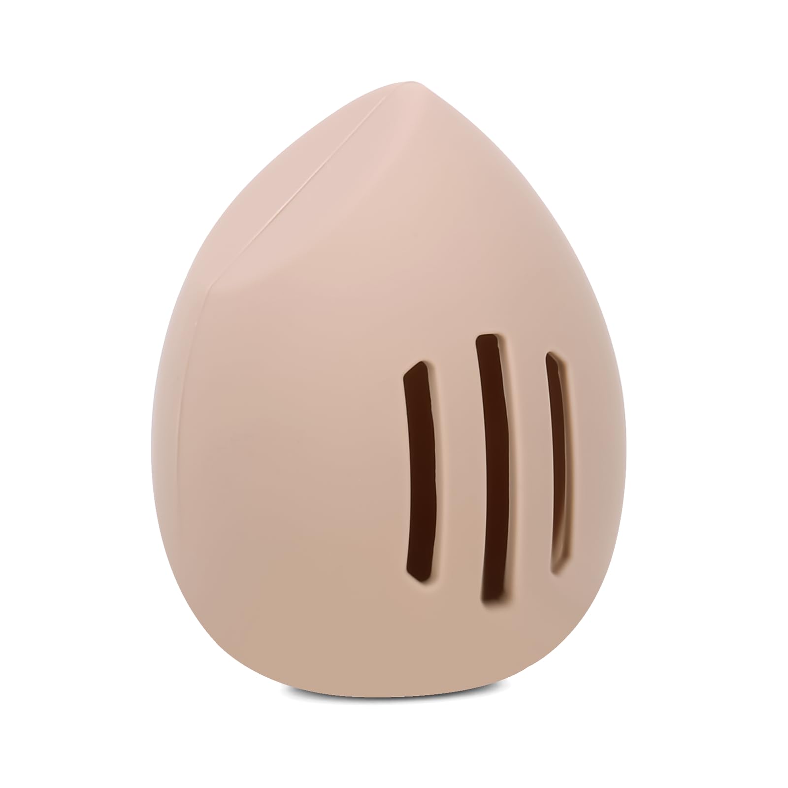 Peboms cosmetic travel case keeps sponges dry with raised airflow.
