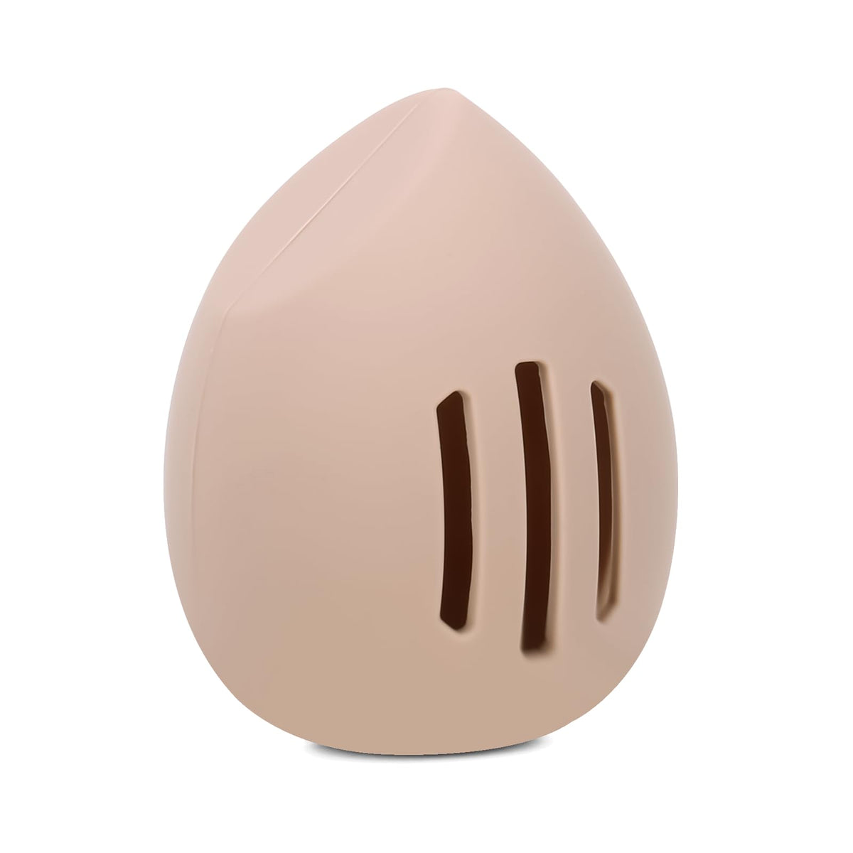 Peboms cosmetic travel case keeps sponges dry with raised airflow.