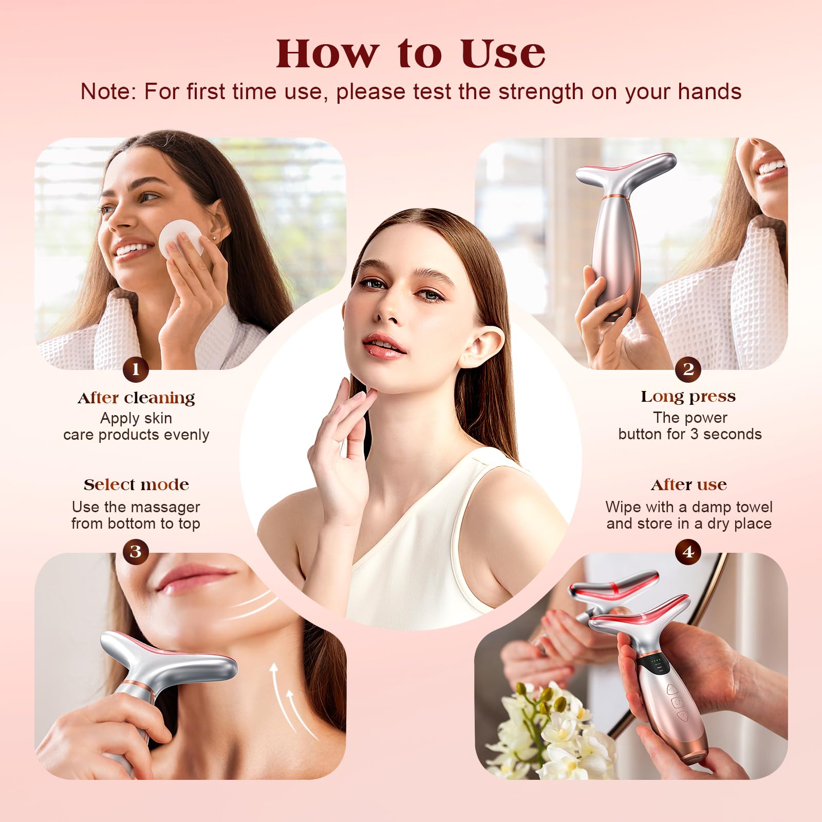 Pedete compact design fits into daily skincare rituals.
