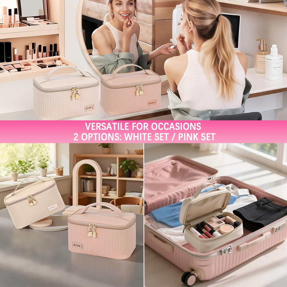 Peenice eyeliner and eyebrow pencil set enables precise definition.