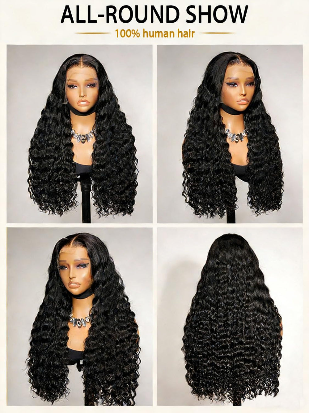 Peerless 13x6 lace front cap delivers generous parting space and comfort.