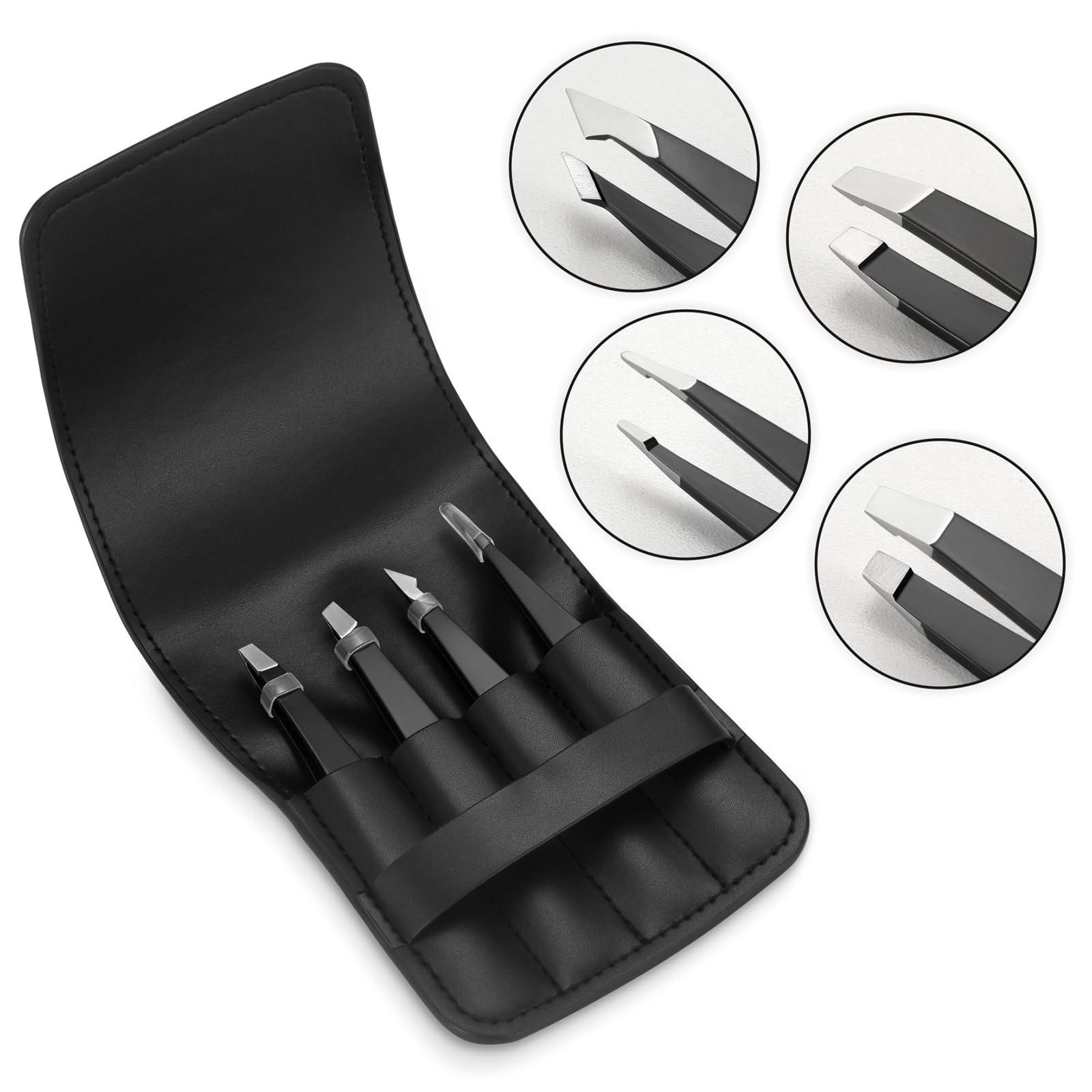 Pefei ingrown-hair removal tweezers aid for targeted hairs.