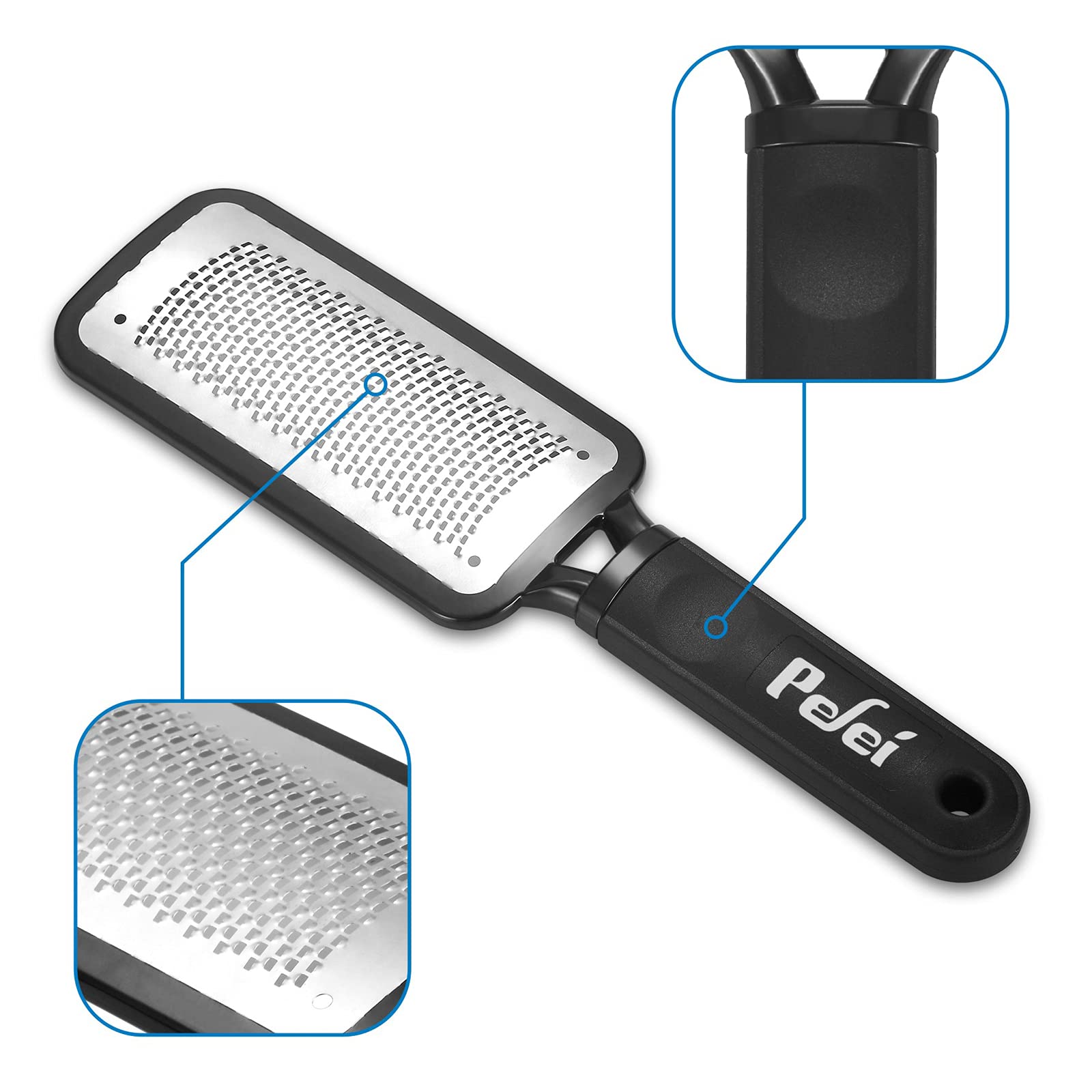 Pefei washable reusable foot file for long-lasting use.