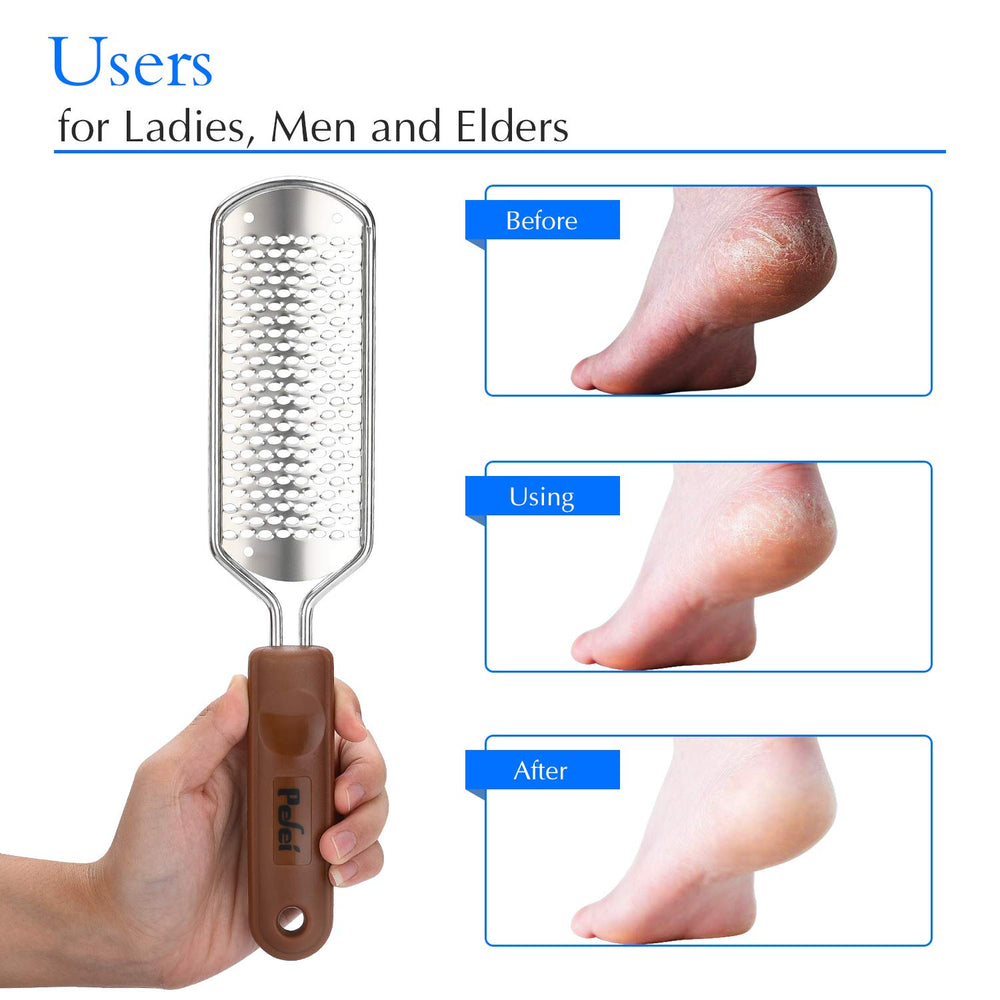 Pefei Wet and Dry Foot File for versatile skin care.