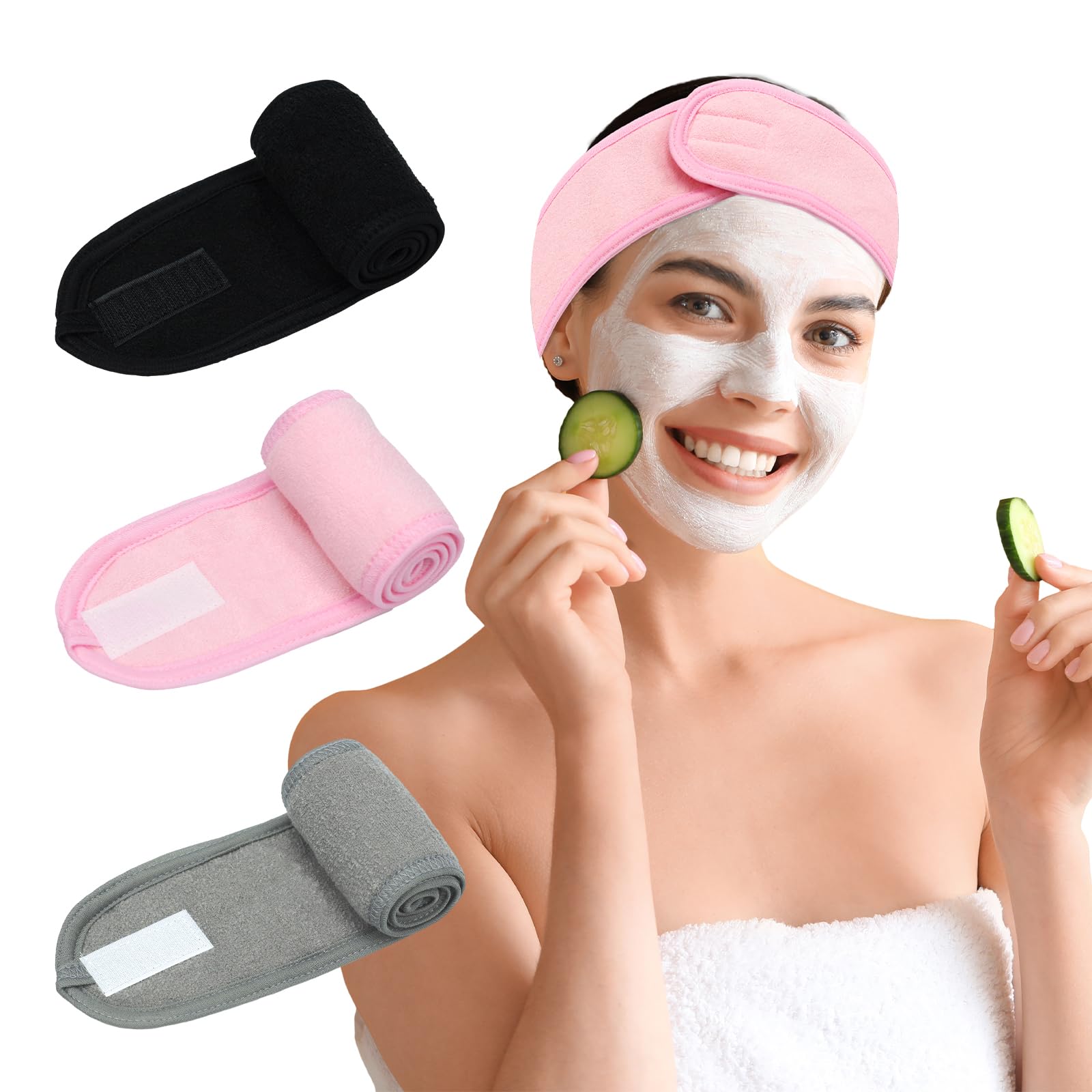Pejnl headband adjustable non-slip fits most heads for secure wear.