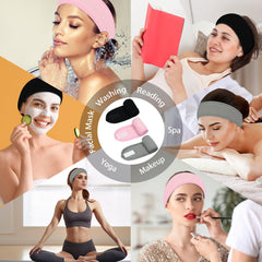 Pejnl headband makeup-application ideal for makeup sessions and masks.