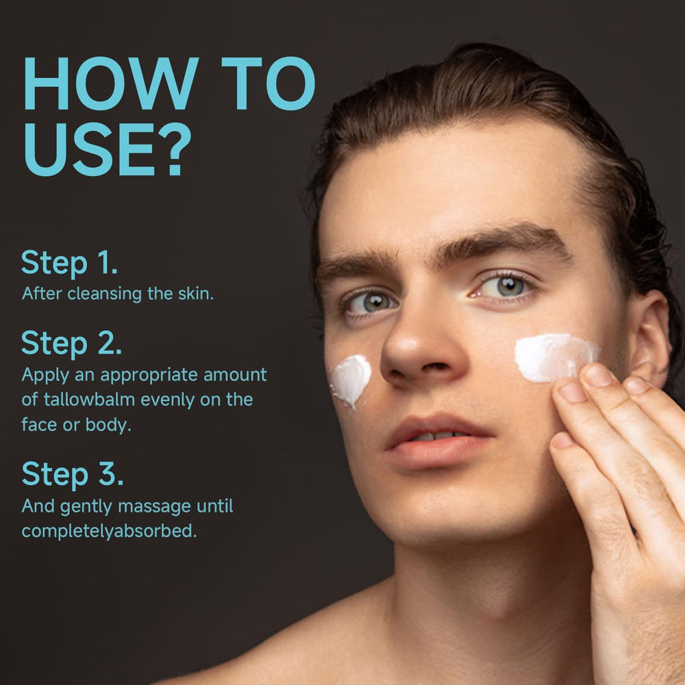 pekinly grasa de res para piel, envase pensado para hombres