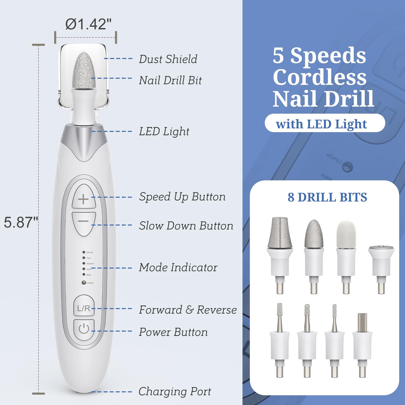 PELCA S ergonomic pen-style design fits comfortably for long sessions.