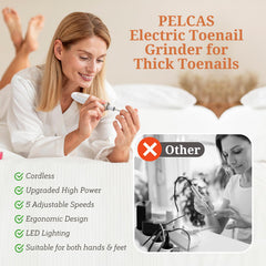 PELCA S assortment of nail drill bits for grinding and shaping