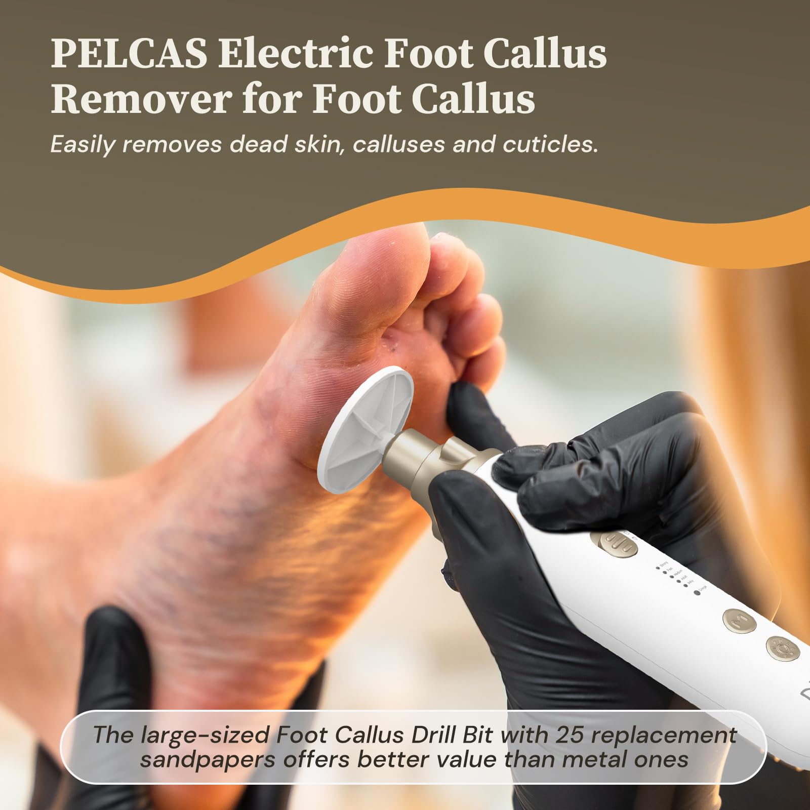 PELCA S USB charging cable for convenient cordless charging