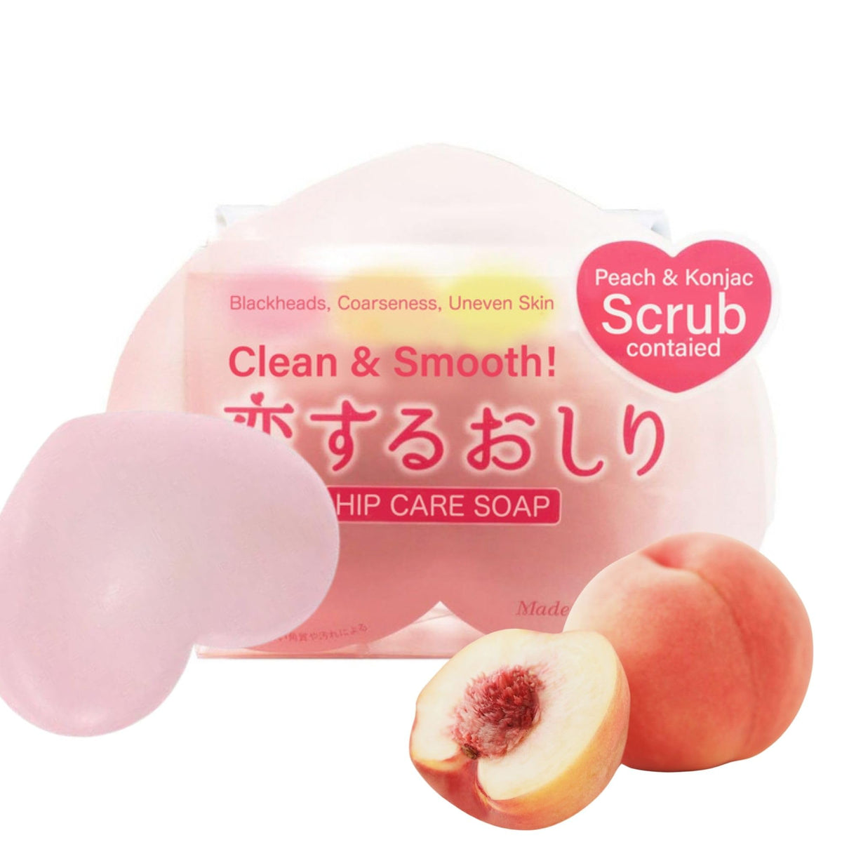 Pelican Soap exfoliating bar with citric acid for smoother skin texture