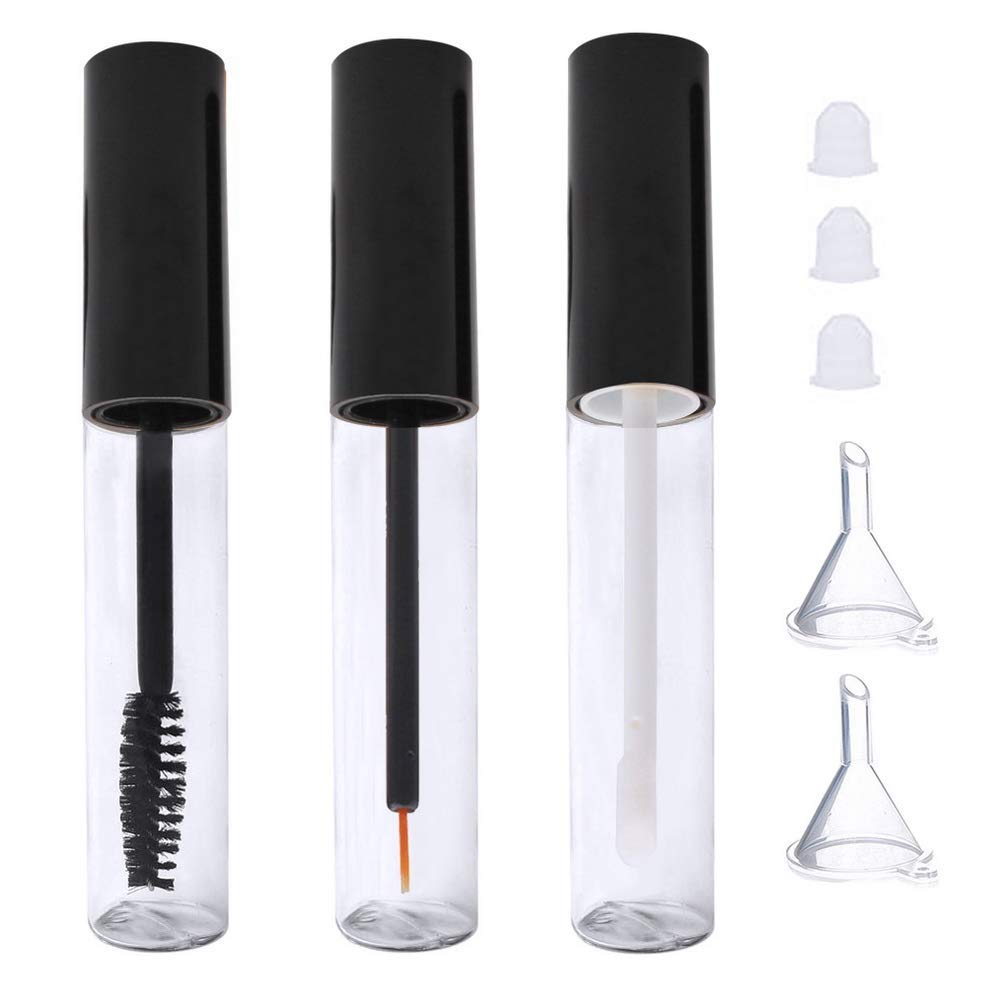 Pengxiaomei 10ml empty mascara tube with wand for travel-friendly application