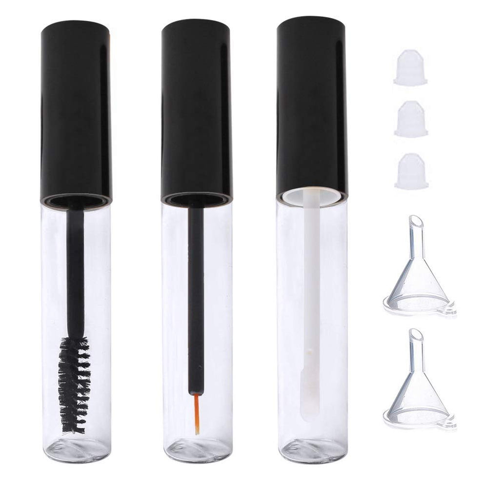 Pengxiaomei 10ml empty mascara tube with wand for travel-friendly application