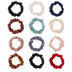 Pengxiaomei coleteros satin-12-piezas: suaves y cómodos para uso diario.