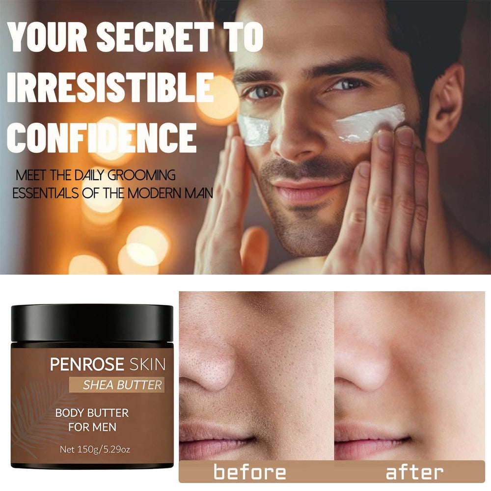 Penrose Skin Body Butter ingredients include shea, cocoa, and coconut oil