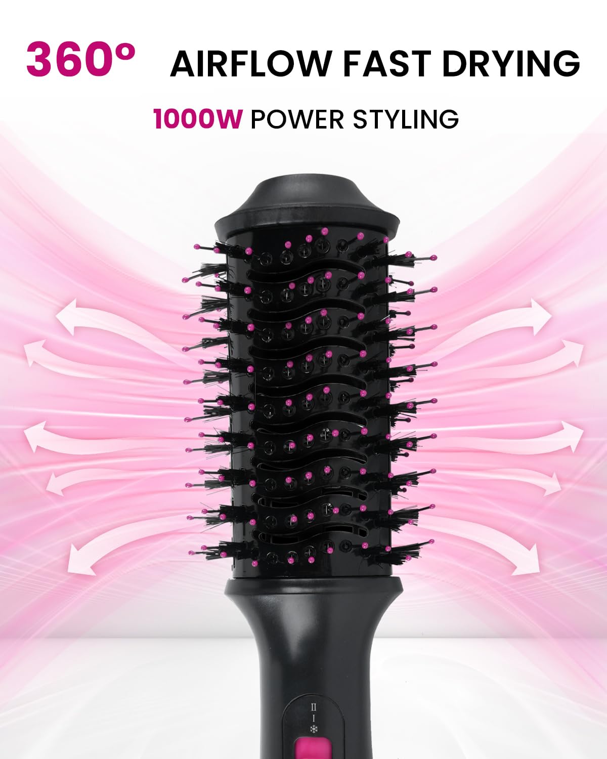 PENUIO 1000W dryer delivers fast drying and streamlined styling.