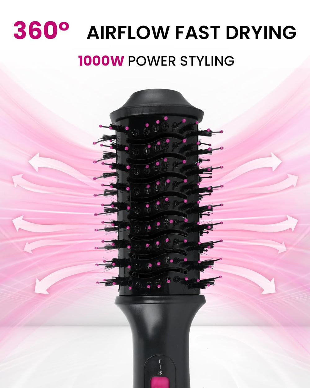 PENUIO 1000W dryer delivers fast drying and streamlined styling.