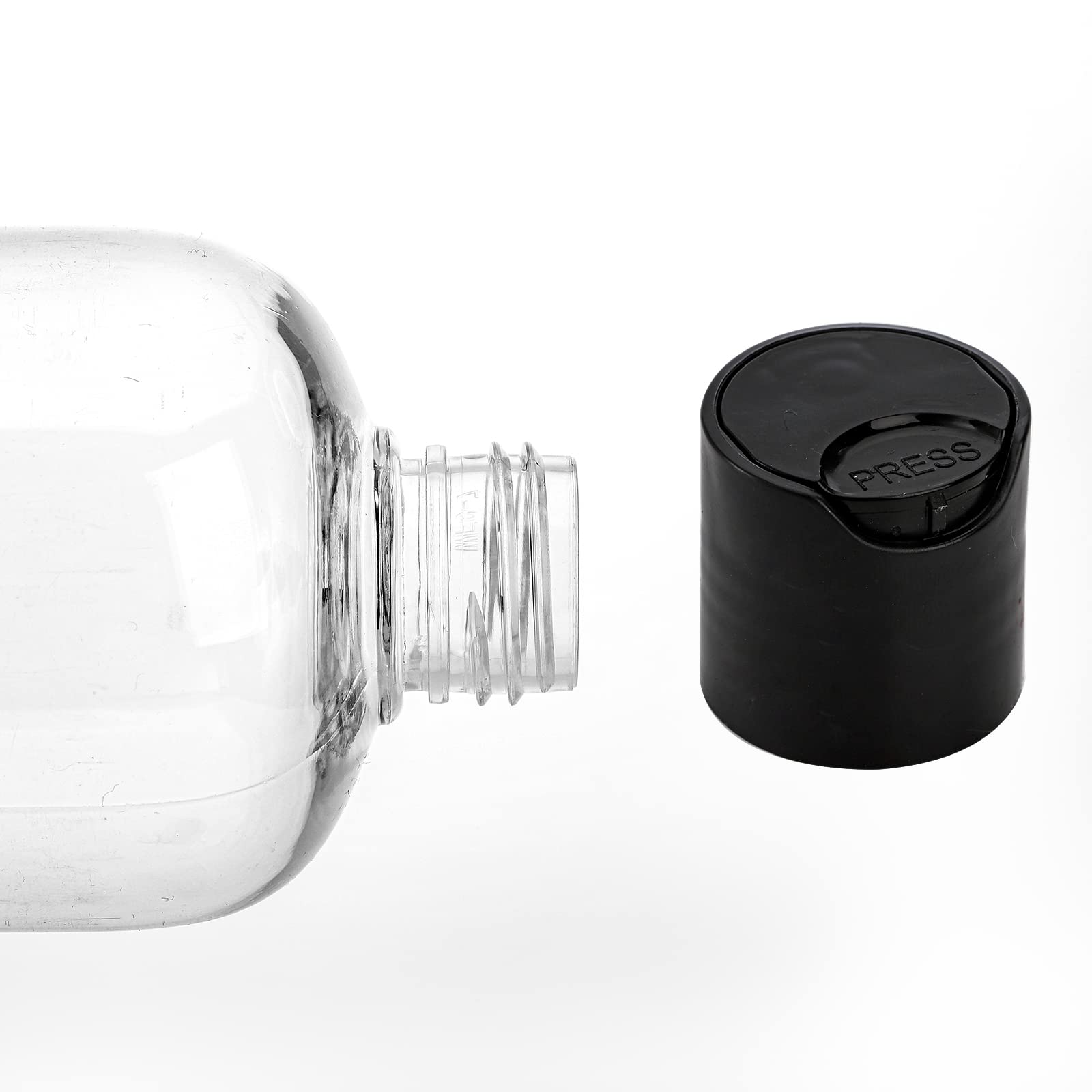 Close-up of Peohud disc-top cap showing adjustable dispensing flow.