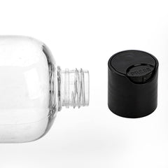 Close-up of Peohud disc-top cap showing adjustable dispensing flow.
